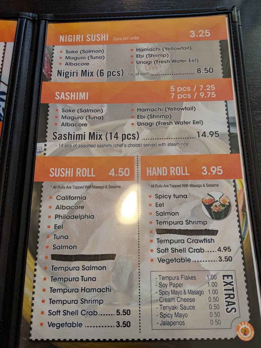 Kaki Sushi Menu - Image 5