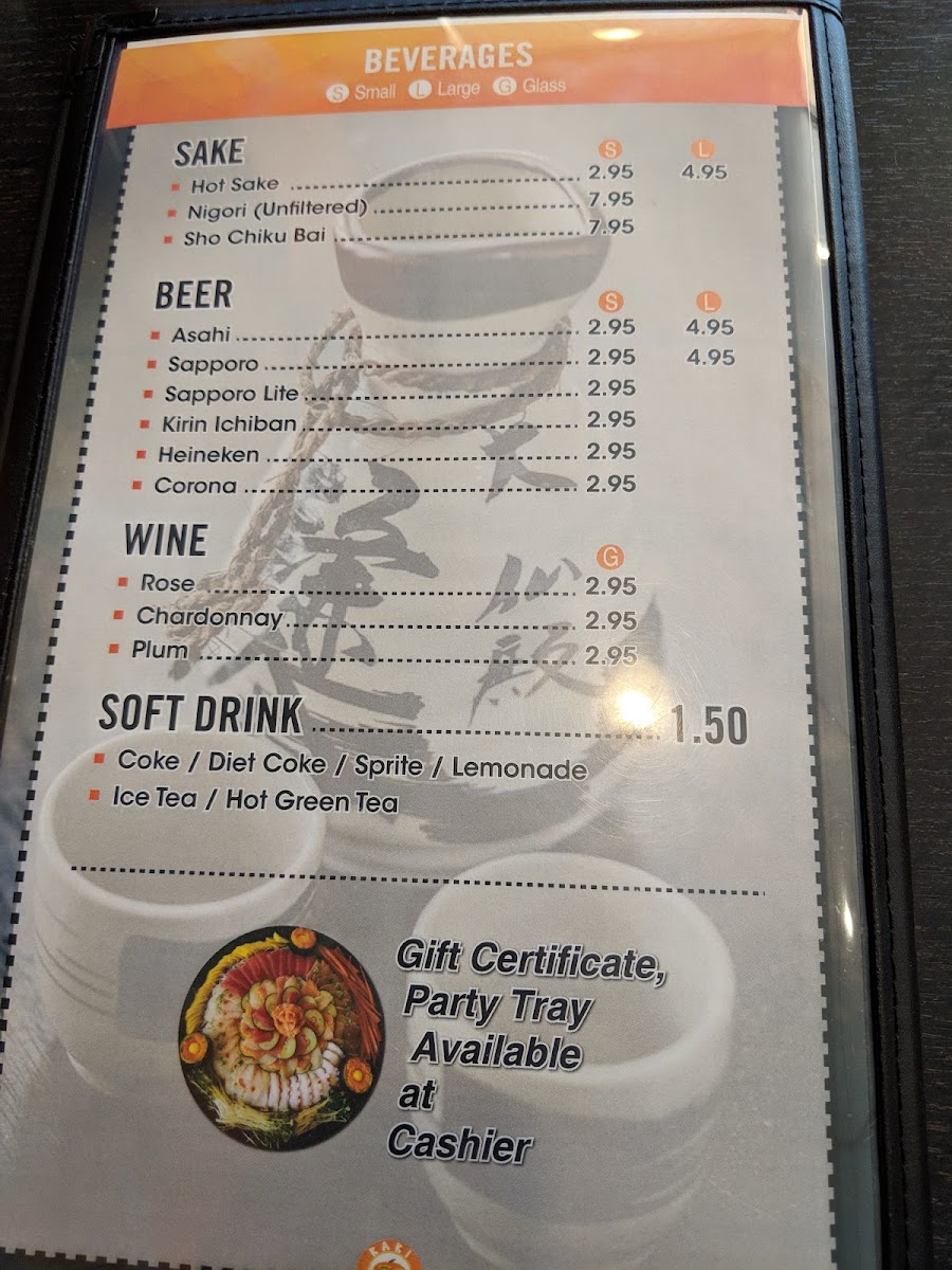 Kaki Sushi Menu - Image 6